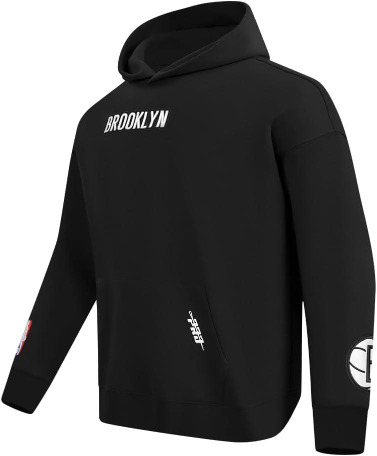 imagePro Standard Mens NBA Classic Chenille Pull Over HoodieBlackGray