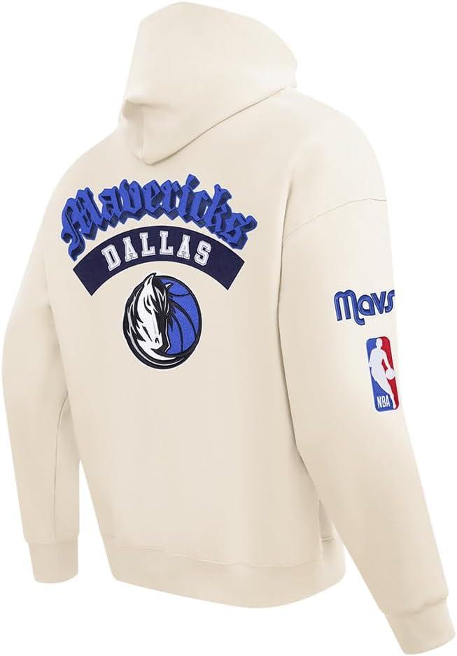imagePro Standard Mens NBA Classic Chenille Pull Over HoodieEggshell