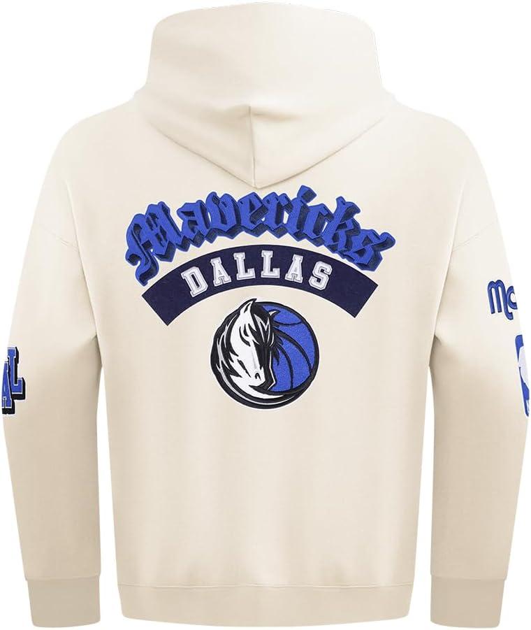 imagePro Standard Mens NBA Classic Chenille Pull Over HoodieEggshell