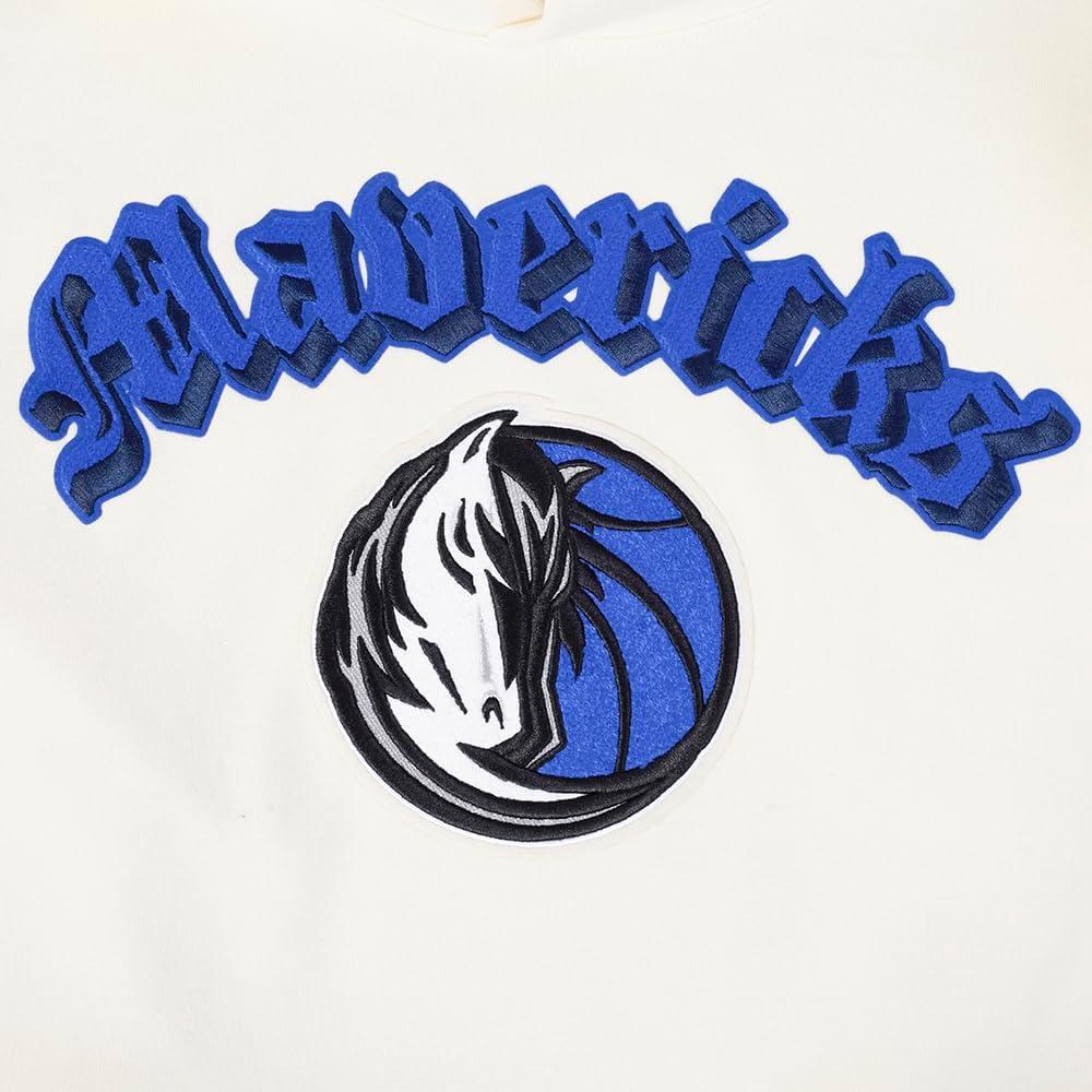 imagePro Standard Mens NBA Classic Chenille Pull Over HoodieEggshell