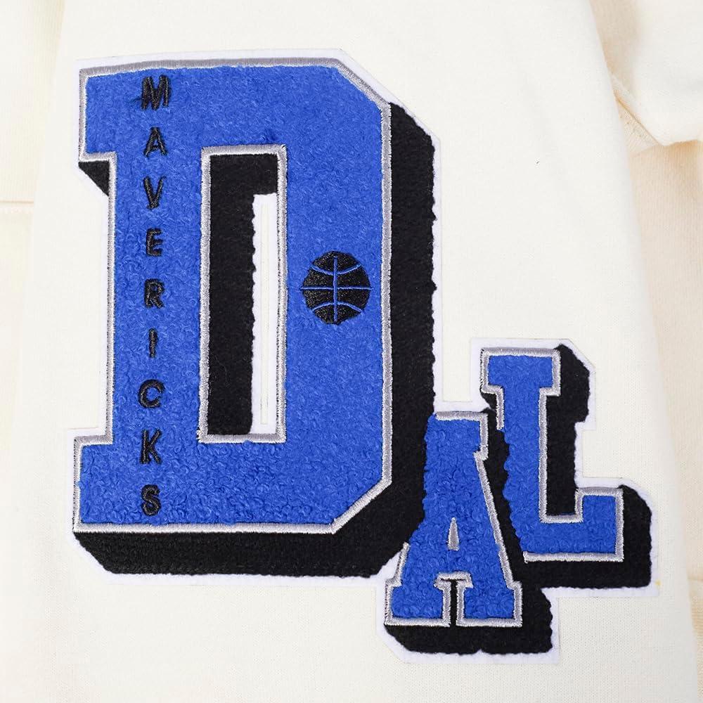 imagePro Standard Mens NBA Classic Chenille Pull Over HoodieEggshell