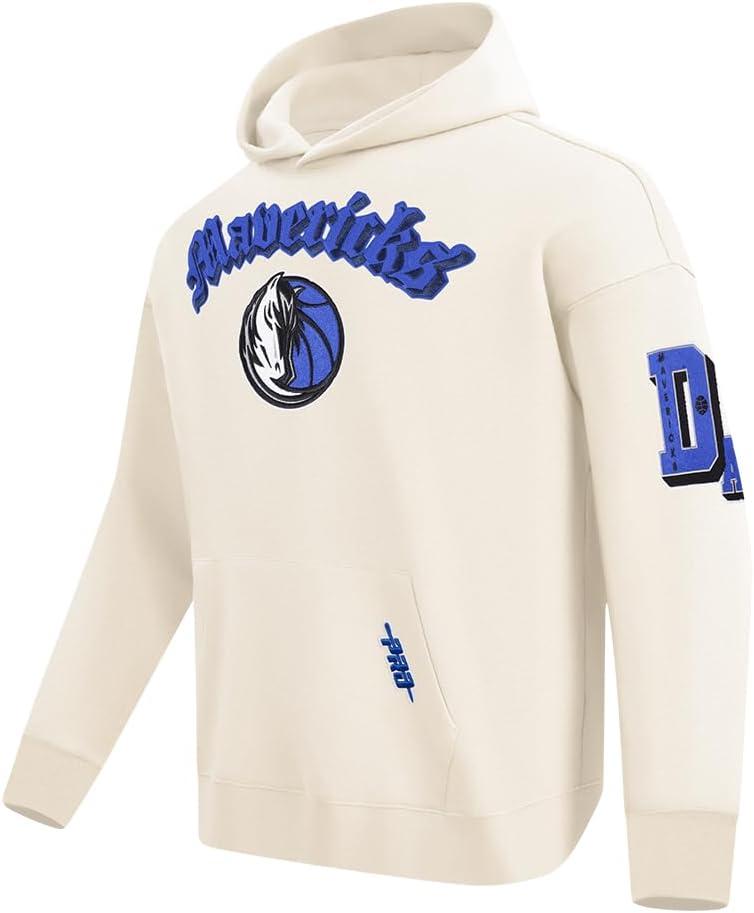 imagePro Standard Mens NBA Classic Chenille Pull Over HoodieEggshell