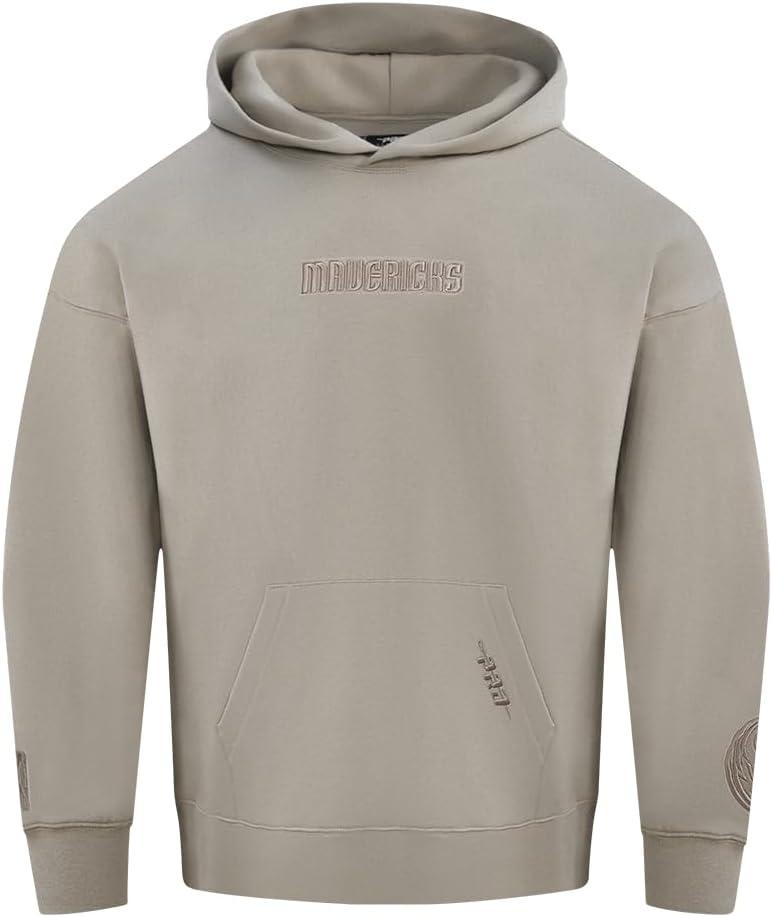 imagePro Standard Mens NBA Classic Chenille Pull Over HoodieTaupe