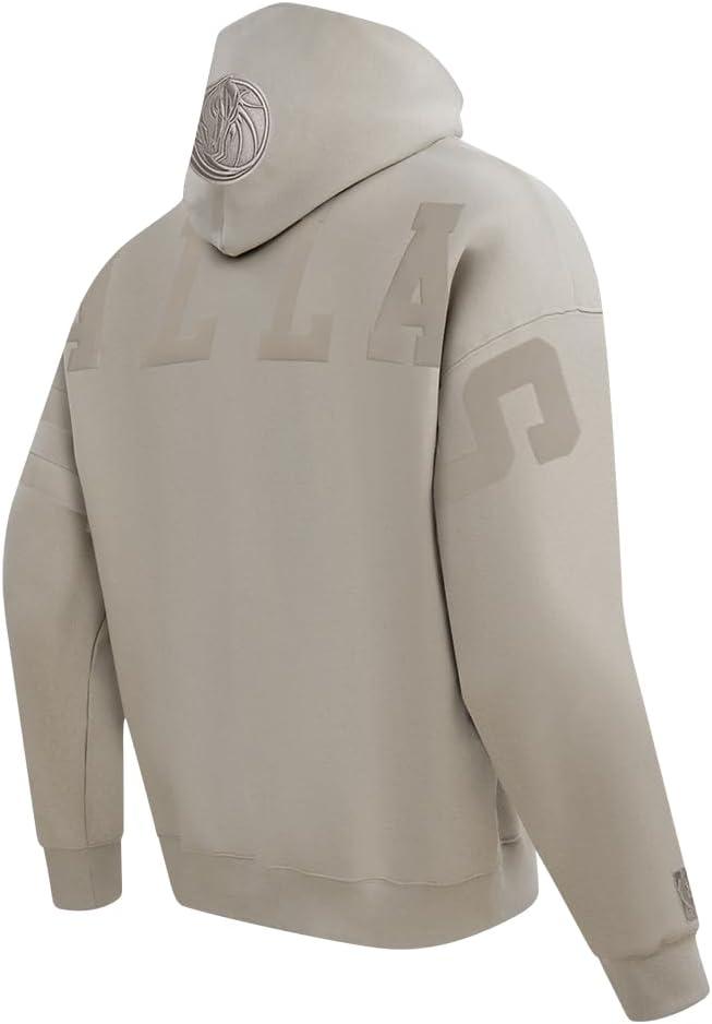imagePro Standard Mens NBA Classic Chenille Pull Over HoodieTaupe