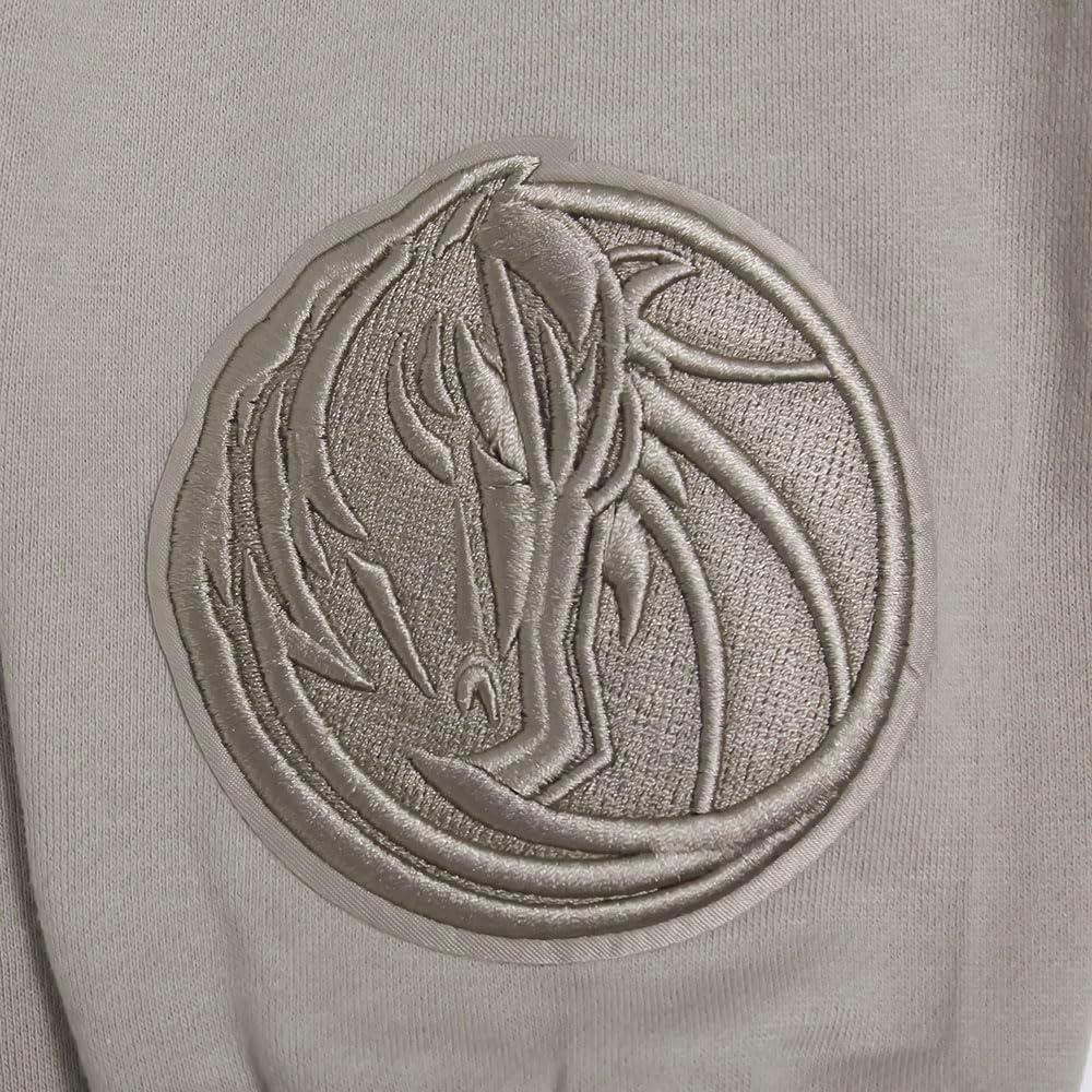 imagePro Standard Mens NBA Classic Chenille Pull Over HoodieTaupe