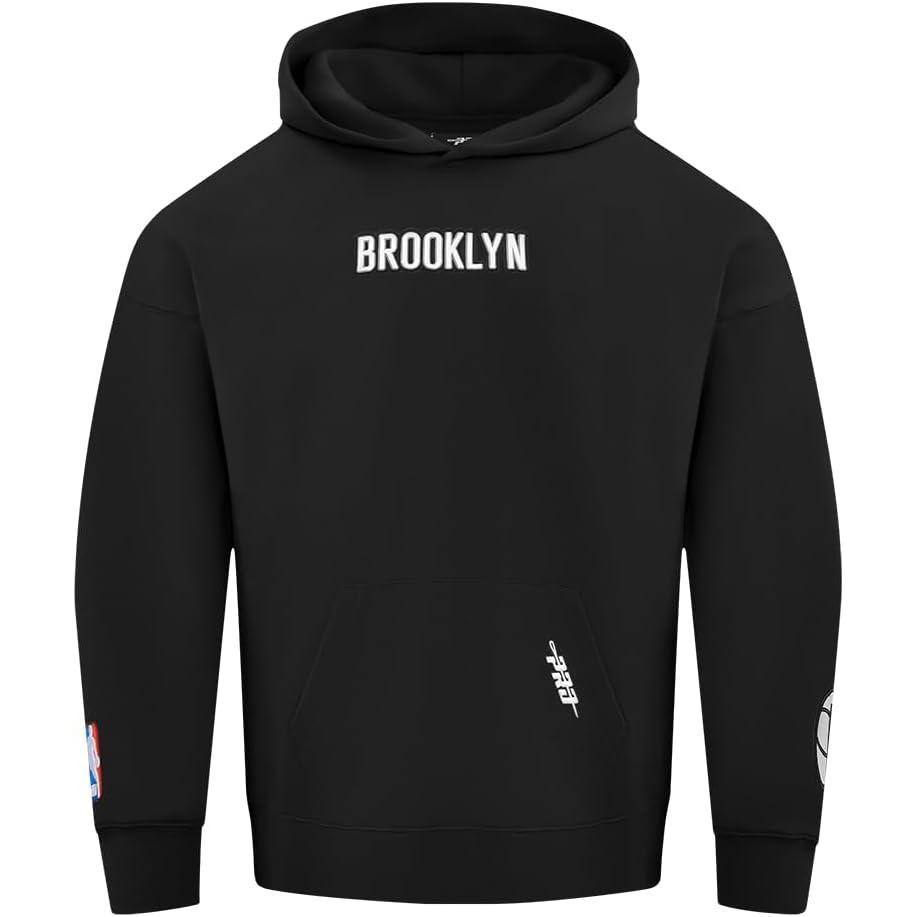 imagePro Standard Mens NBA Classic Chenille Pull Over HoodieEggshell
