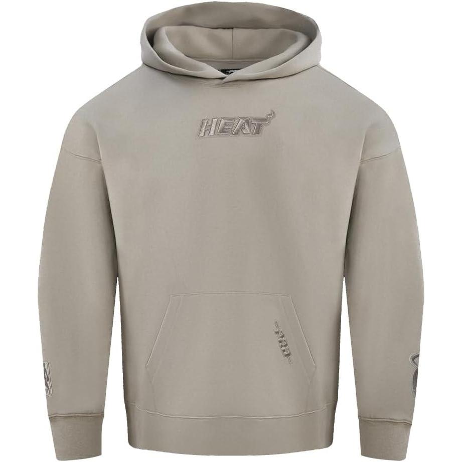 imagePro Standard Mens NBA Classic Chenille Pull Over HoodieLinen