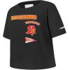 NFL TAMPA BAY BUCCANEERS RETRO CLASSIC BIG GIRLS SHORT SLEEVE BOXY TEE(Black)