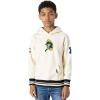 Pro Standard Big Boys NFL Retro Classics Pull Over Hoodie(Eggshell/ Black)