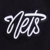 Pro Standard Mens NBA Classic Chenille Pull Over Hoodie(Black)