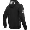 Pro Standard Mens NBA Classic Chenille Pull Over Hoodie(Black)