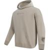 Pro Standard Mens NBA Classic Chenille Pull Over Hoodie(Black/Gray)