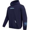 Pro Standard Mens NBA Classic Chenille Pull Over Hoodie(Midnight Navy)