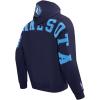Pro Standard Mens NBA Classic Chenille Pull Over Hoodie(Midnight Navy)