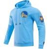 Pro Standard Mens NBA Classic Chenille Pull Over Hoodie(University Blue)