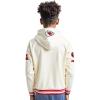 Pro Standard Big Boys NFL Retro Classics Pull Over Hoodie(Eggshell/ Red)