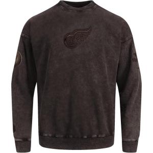 Pro Standard Mens NBA Classic Chenille Pull Over Hoodie(Taupe)