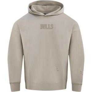 Pro Standard Mens NBA Classic Chenille Pull Over Hoodie(Washed Black)