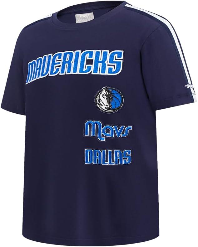 imagePro Standard NBA Boys Big Boys NBA Retro Classics Cotton Taping TeeMidnight Navy