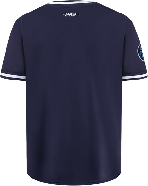 imagePro Standard NBA Boys Big Boys NBA Retro Classics Cotton Taping TeeMidnight Navy