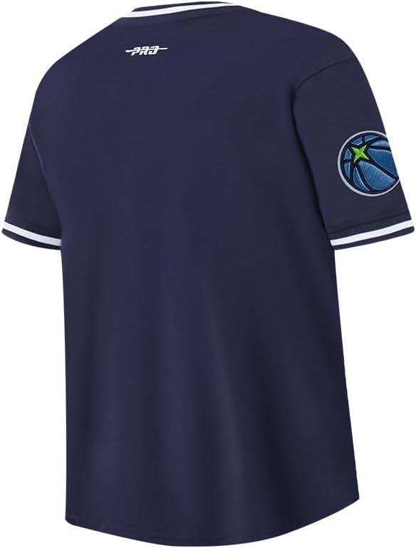 imagePro Standard NBA Boys Big Boys NBA Retro Classics Cotton Taping TeeMidnight Navy