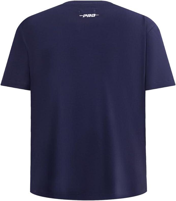 imagePro Standard NBA Boys Big Boys NBA Retro Classics Cotton Taping TeeMidnight Navy