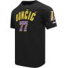 Pro Standard NBA Mens Mens NBA Los Angeles Lakers Classic Player Cotton Short Sleeve Tee(Black)