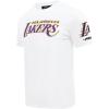 Pro Standard NBA Mens Mens NBA Los Angeles Lakers Classic Player Cotton Short Sleeve Tee(White)