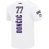 Pro Standard NBA Mens Mens NBA Los Angeles Lakers Classic Player Cotton Short Sleeve Tee(White)