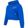 Pro Standard Big Girls NFL Classic Essentials Full Zip Hoodie(Royal Blue)