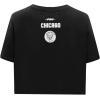 Pro Standard Women’s NBA Pearls Cotton Short Sleeve Boxy Tee(Black)