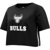 Pro Standard Women’s NBA Pearls Cotton Short Sleeve Boxy Tee(Black)