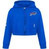 Pro Standard Big Girls NFL Classic Essentials Full Zip Hoodie(Royal Blue)
