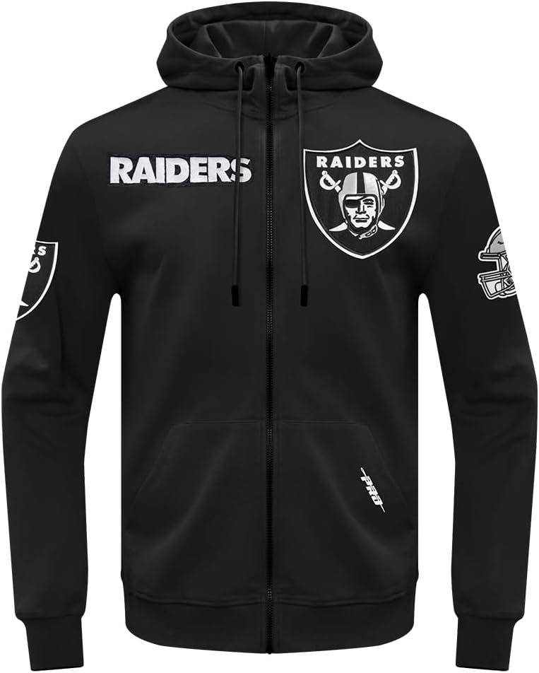 imagePro Standard Mens NFL Area Code Varsity JacketBlack