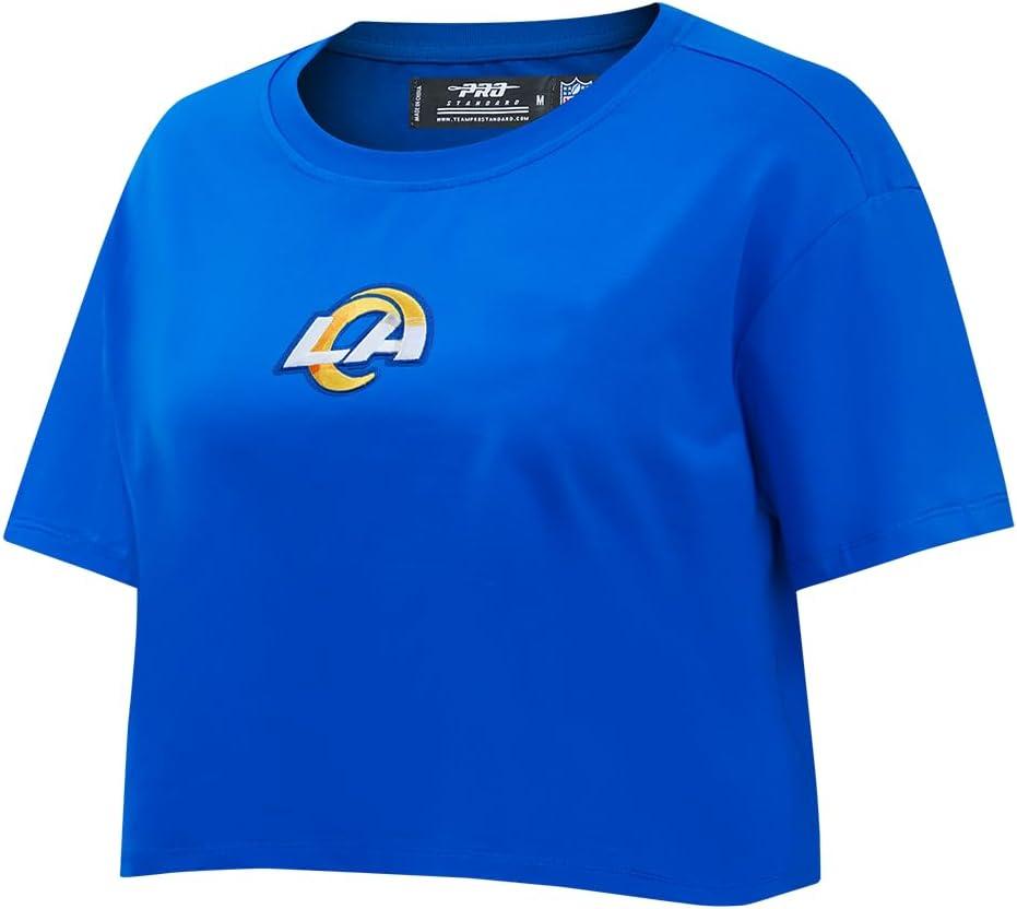 imagePro Standard Womens NFL Wingspan Short Sleeve Boxy TeeRoyal Blue
