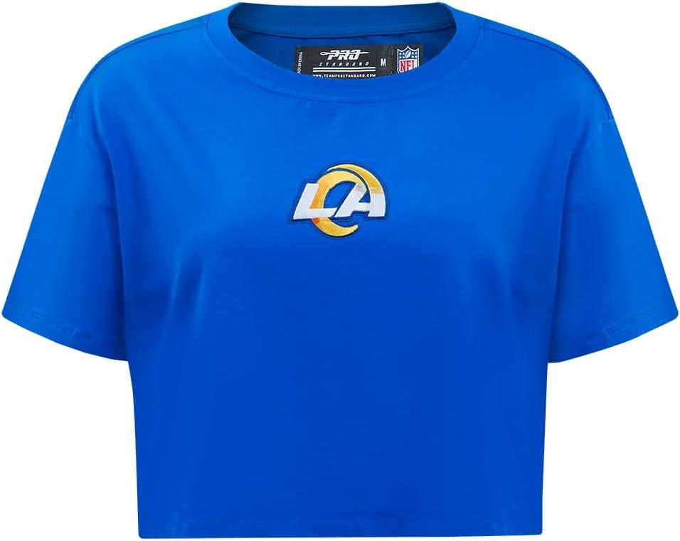 imagePro Standard Womens NFL Wingspan Short Sleeve Boxy TeeRoyal Blue