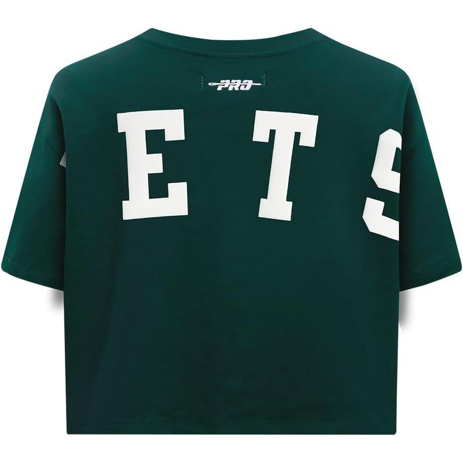 imagePro Standard Womens NFL Wingspan Short Sleeve Boxy TeeForest Green
