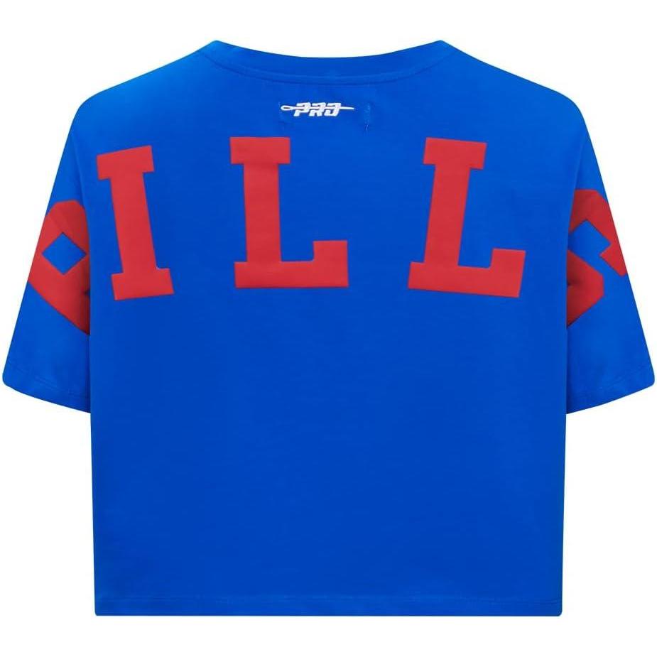 imagePro Standard Womens NFL Wingspan Short Sleeve Boxy TeeRoyal Blue