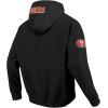 Pro Standard Mens NFL Area Code Varsity Jacket(Black)