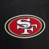 Pro Standard Mens NFL Area Code Varsity Jacket(Black)
