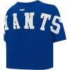 Pro Standard Womens NFL Wingspan Short Sleeve Boxy Tee(Dodger Blue)