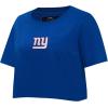 Pro Standard Womens NFL Wingspan Short Sleeve Boxy Tee(Dodger Blue)