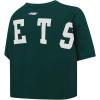 Pro Standard Womens NFL Wingspan Short Sleeve Boxy Tee(Forest Green)