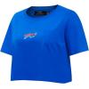 Pro Standard Womens NFL Wingspan Short Sleeve Boxy Tee(Royal Blue)
