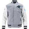 Pro Standard Mens NFL Old English Varsity Jacket(Grey)