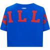 Pro Standard Womens NFL Wingspan Short Sleeve Boxy Tee(Royal Blue)