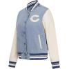 Pro Standard Womens NFL Chicago Bears Varsity Blues Denim Jacket Denim/Linen XS