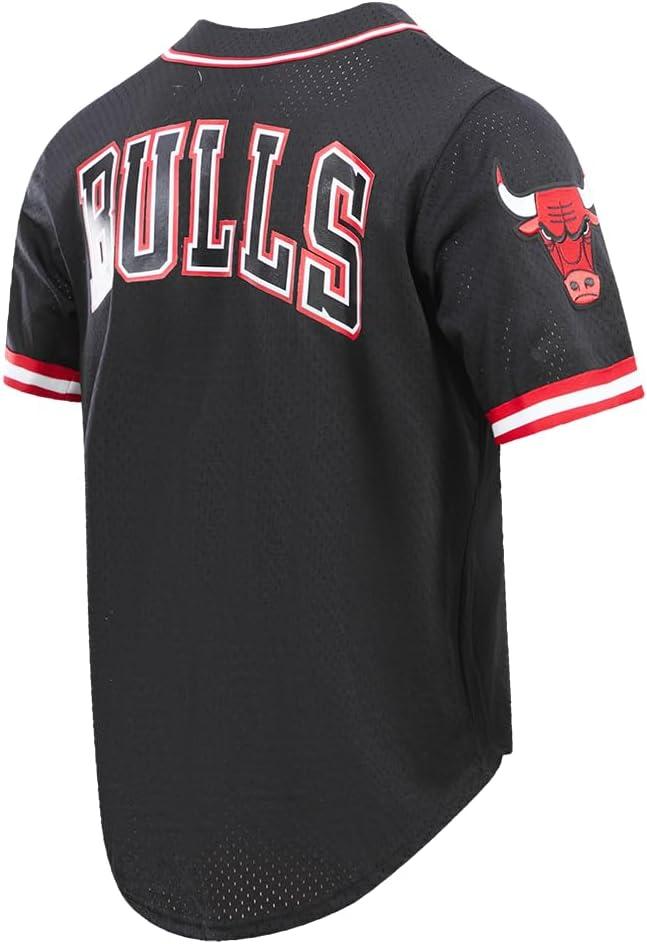 imageMens NBA Mesh Button Down TopBlack