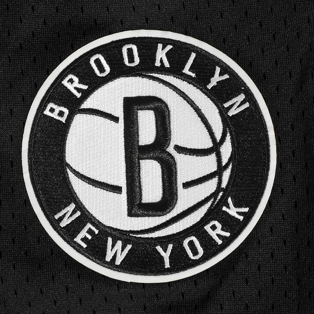 imageMens NBA Mesh Button Down TopBlackGray