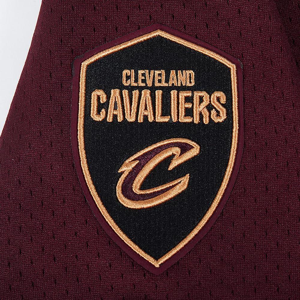 imageMens NBA Mesh Button Down TopWine